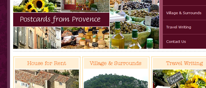 Postcards from Provence Site